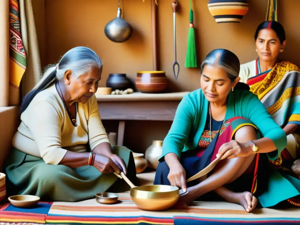 Artesanos de diferentes generaciones comparten técnicas ancestrales en una escena rica en tradición y color