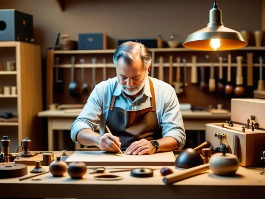 Un luthier experto fusiona herramientas digitales en la construcción de instrumentos musicales, combinando tradición con innovación