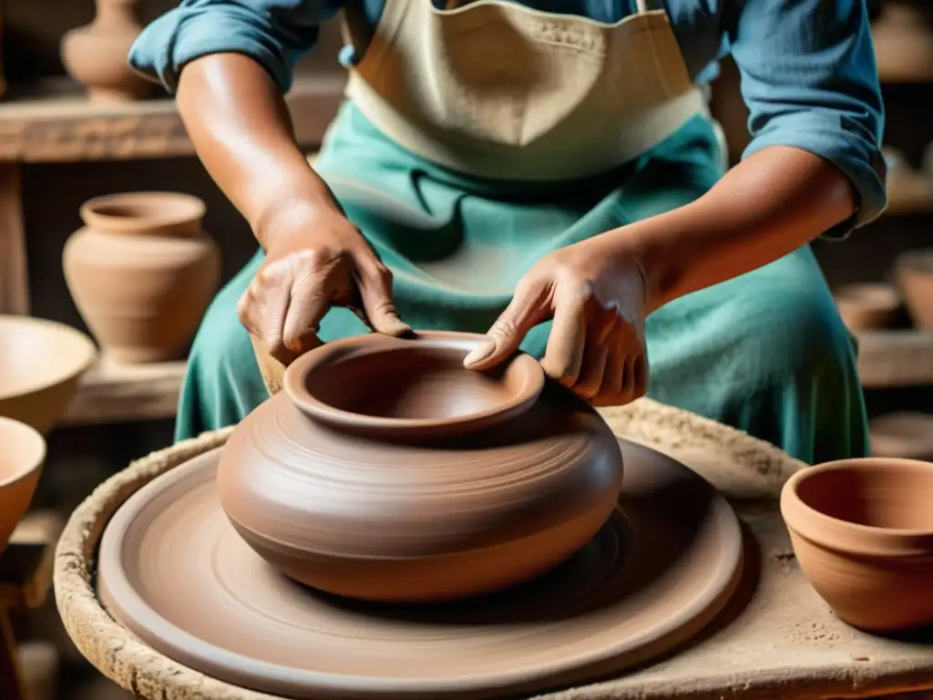 El maestro alfarero mexicano da forma a la artesanía tradicional mexicana en la era digital, capturando la esencia de la tradición y el arte